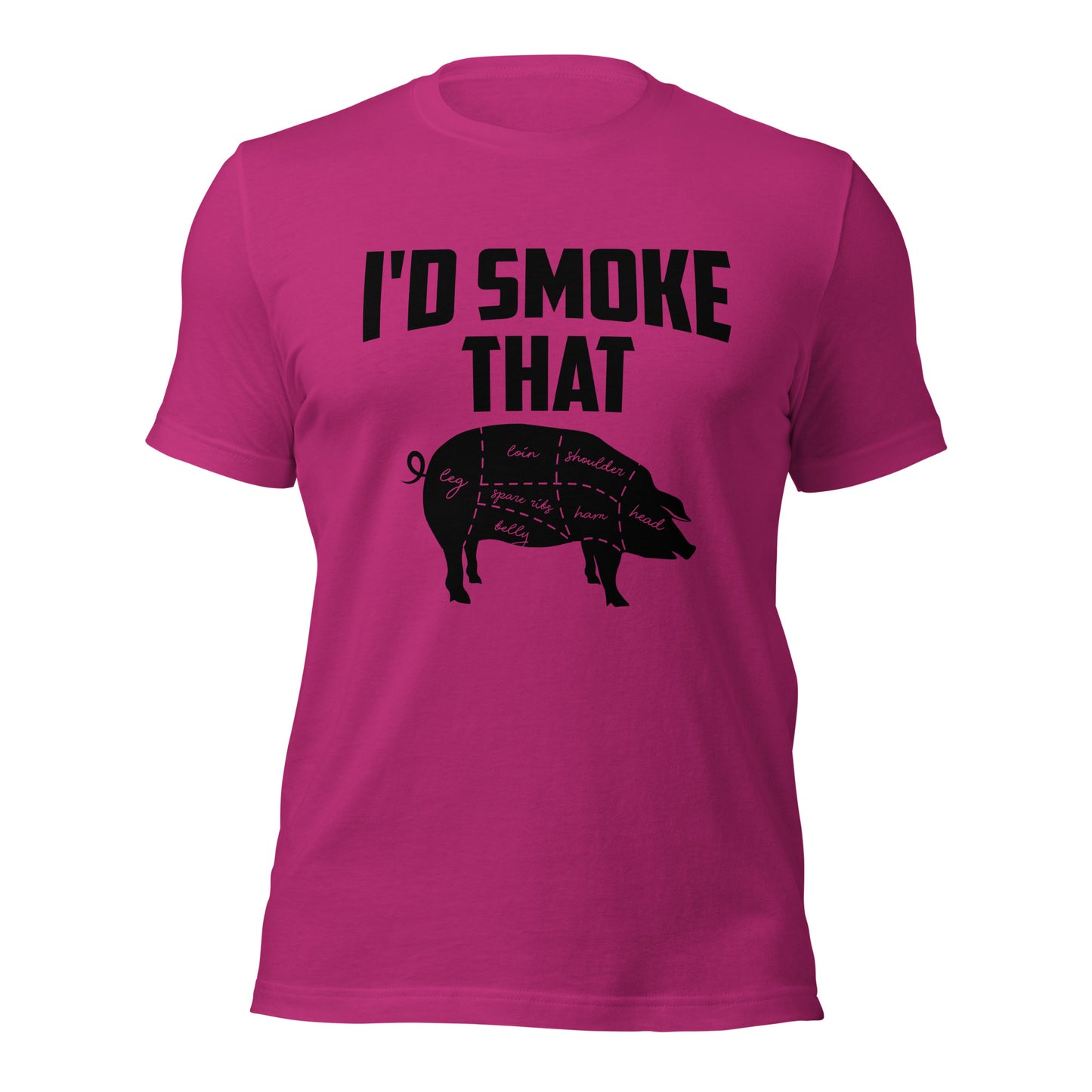 I'd Smoke That Funny BBQ T-Shirt – Perfect for Grill Masters & Pork Lovers