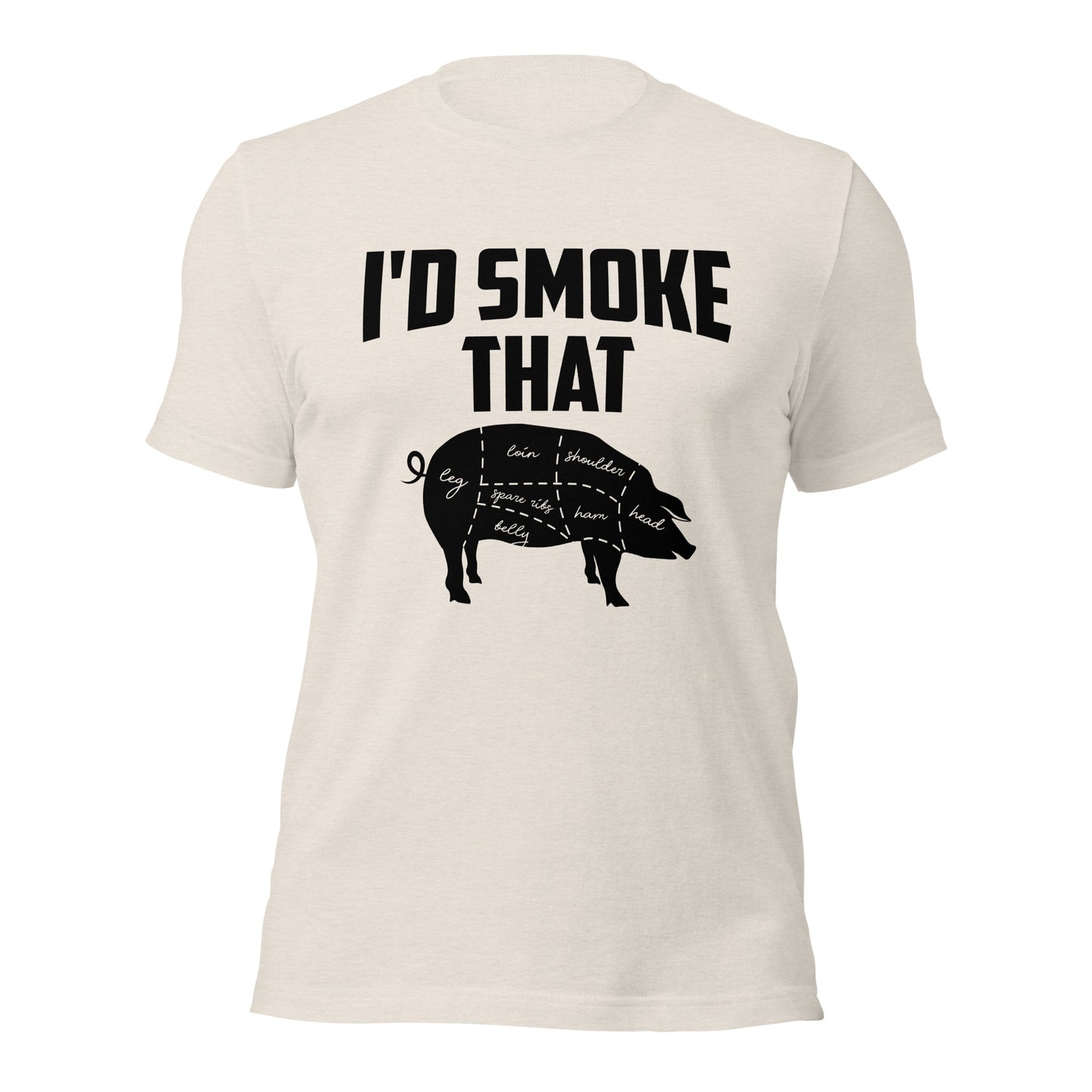 I'd Smoke That Funny BBQ T-Shirt – Perfect for Grill Masters & Pork Lovers