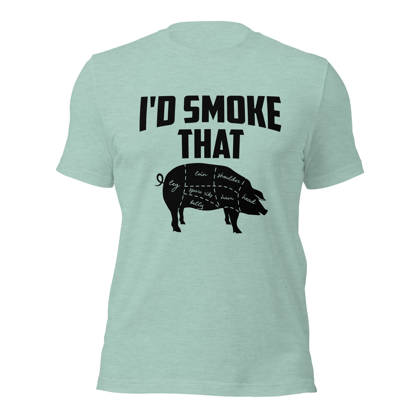 I'd Smoke That Funny BBQ T-Shirt – Perfect for Grill Masters & Pork Lovers