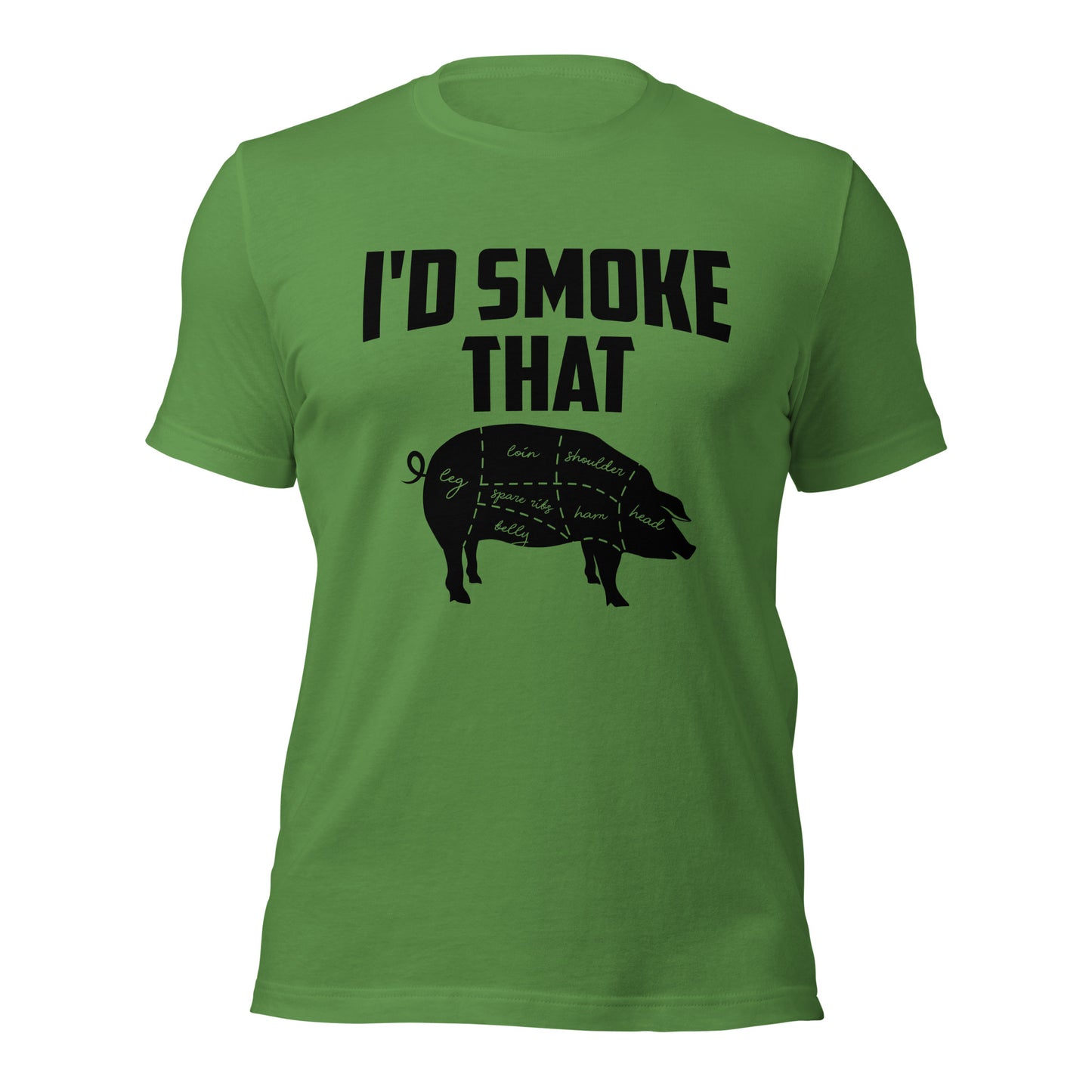 I'd Smoke That Funny BBQ T-Shirt – Perfect for Grill Masters & Pork Lovers