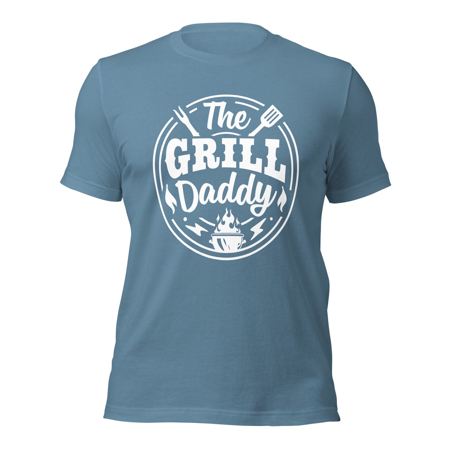 The Grill Daddy T-Shirt – Funny BBQ Shirt for Pitmasters & Grill Masters