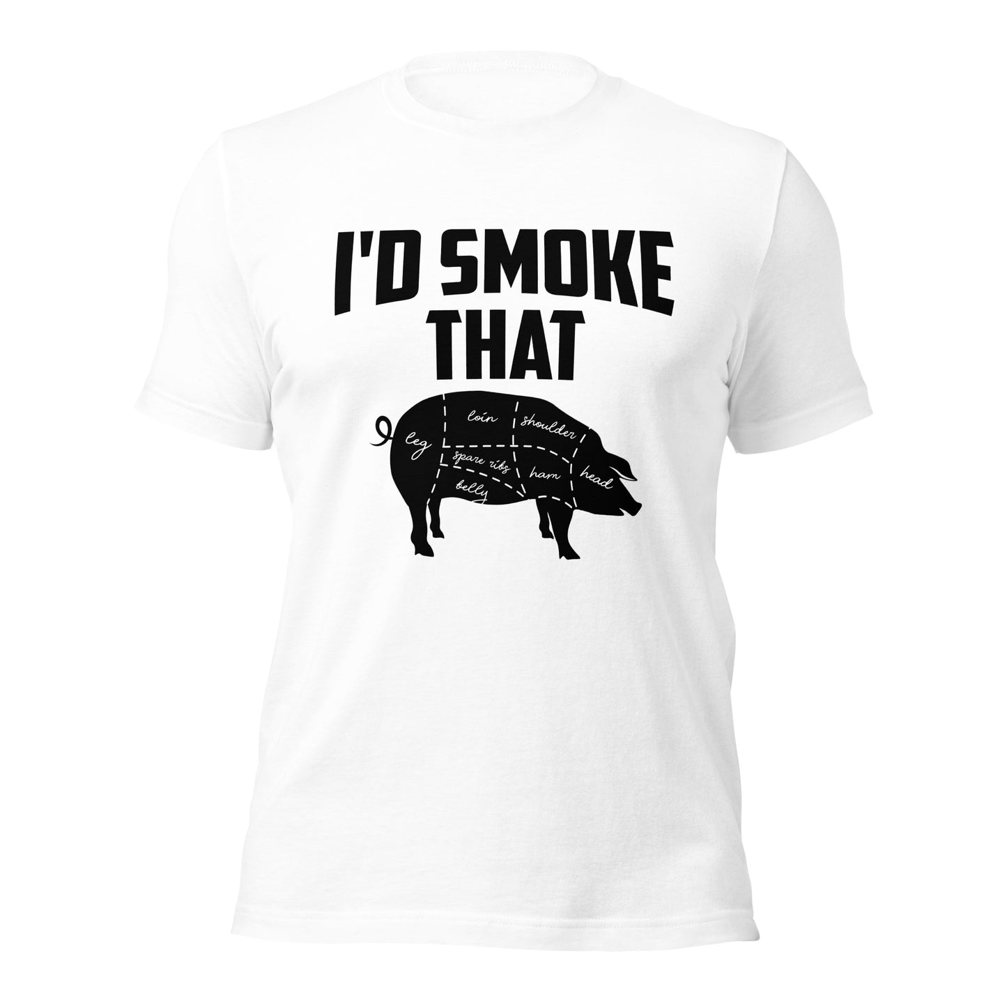 I'd Smoke That Funny BBQ T-Shirt – Perfect for Grill Masters & Pork Lovers